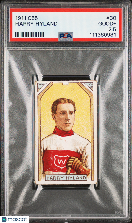 1911 C55 Harry Hyland #30 PSA 2.5
