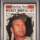 1961 Topps Mickey Mantle #578 All Star PSA 3