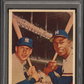 1958 Topps H. Aaron M. Mantle #418 W. S. Batting Foes PSA 8