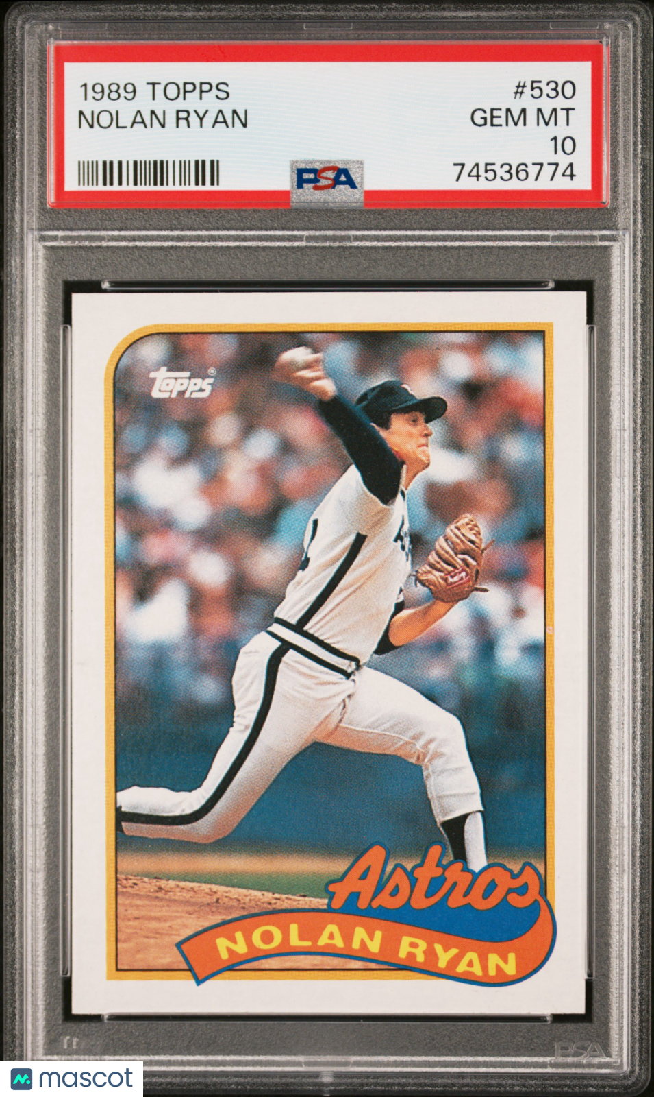 1989 Topps Nolan Ryan #530 PSA 10
