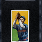 1910 Piedmont Cigarettes (T206) Tom Downey Fielding SGC 4