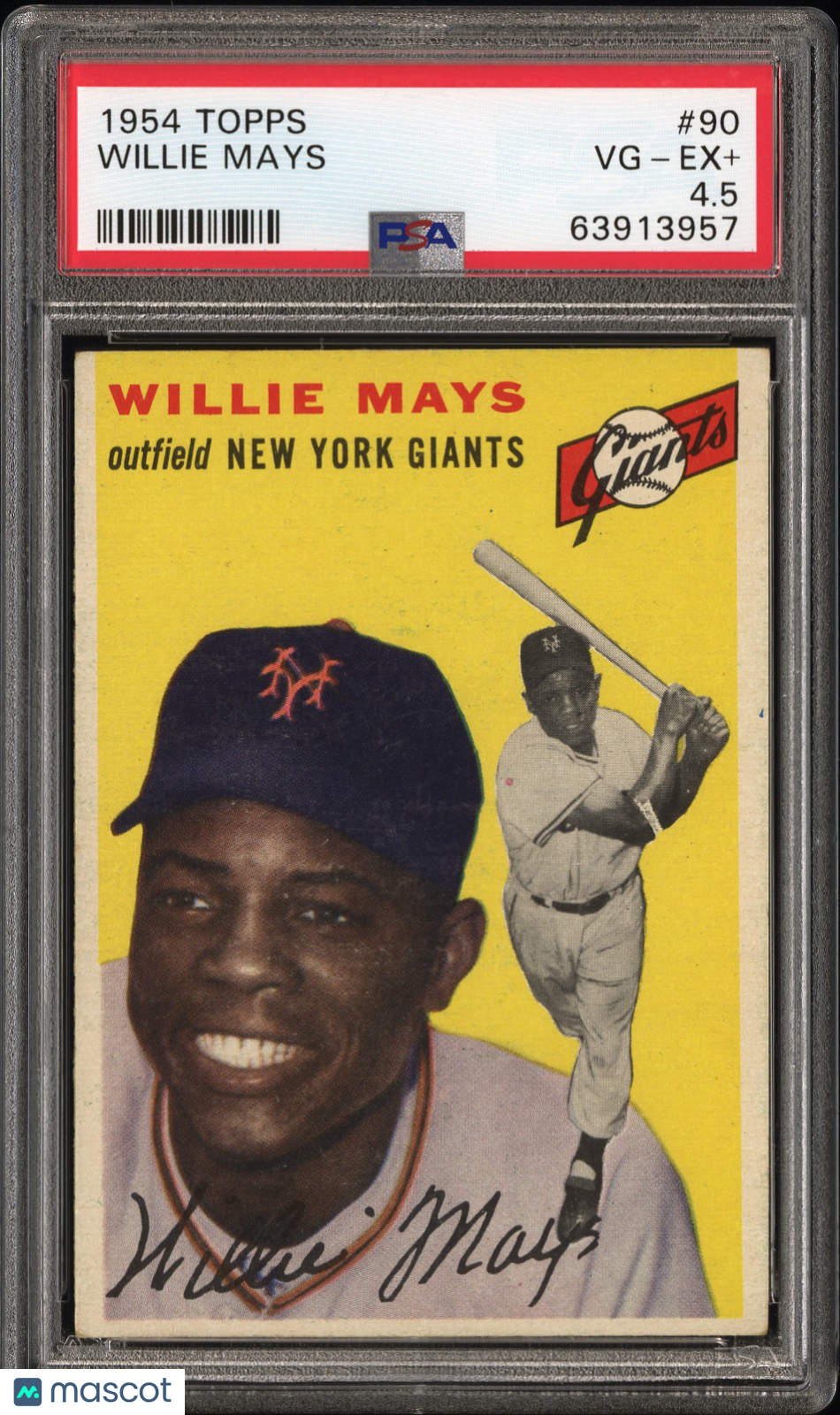 1954 Topps Willie Mays #90 PSA 4.5