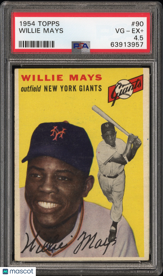 1954 Topps Willie Mays #90 PSA 4.5