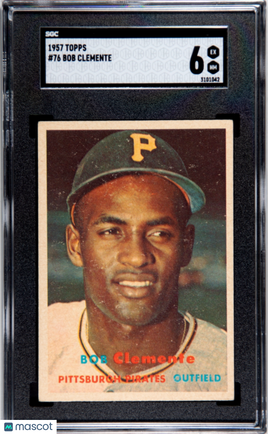 1957 Topps Bob Clemente #76 SGC 6