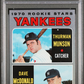 1970 Topps Yankees Rookies #189 T. Munson D. Mcdonald PSA 9