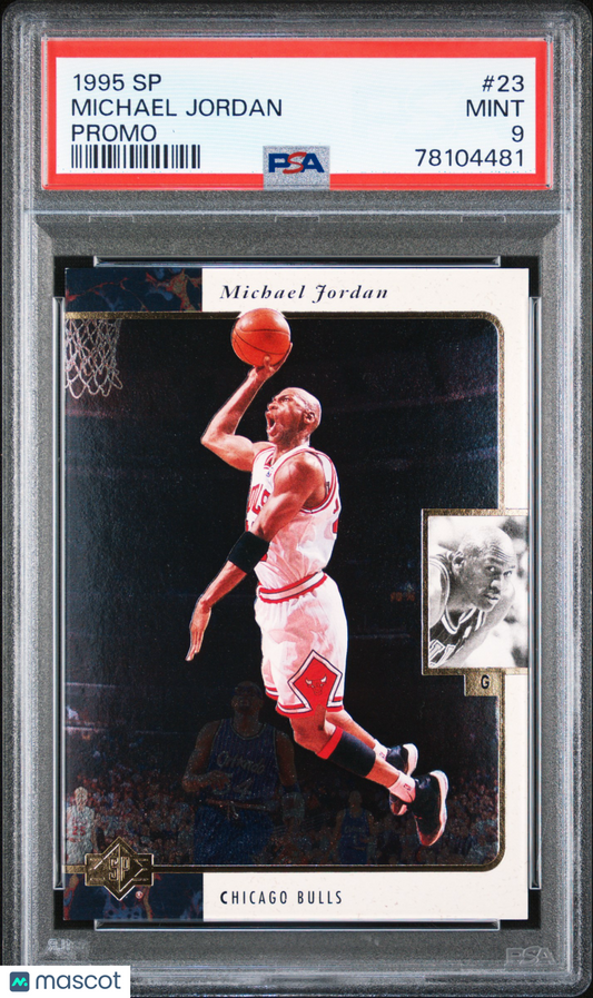 1995 SP Michael Jordan #23 Promo PSA 9