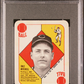 1951 Topps Red Back Dale Mitchell #13 PSA 8
