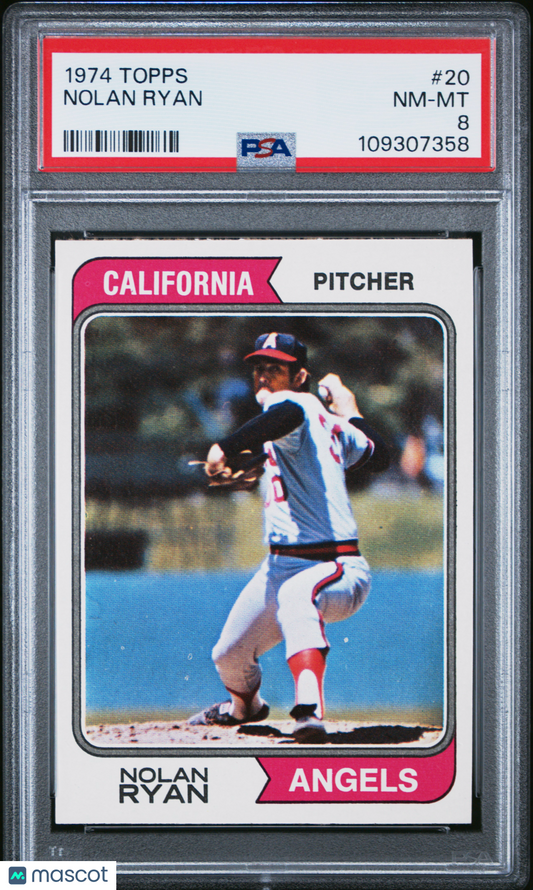 1974 Topps Nolan Ryan #20 PSA 8