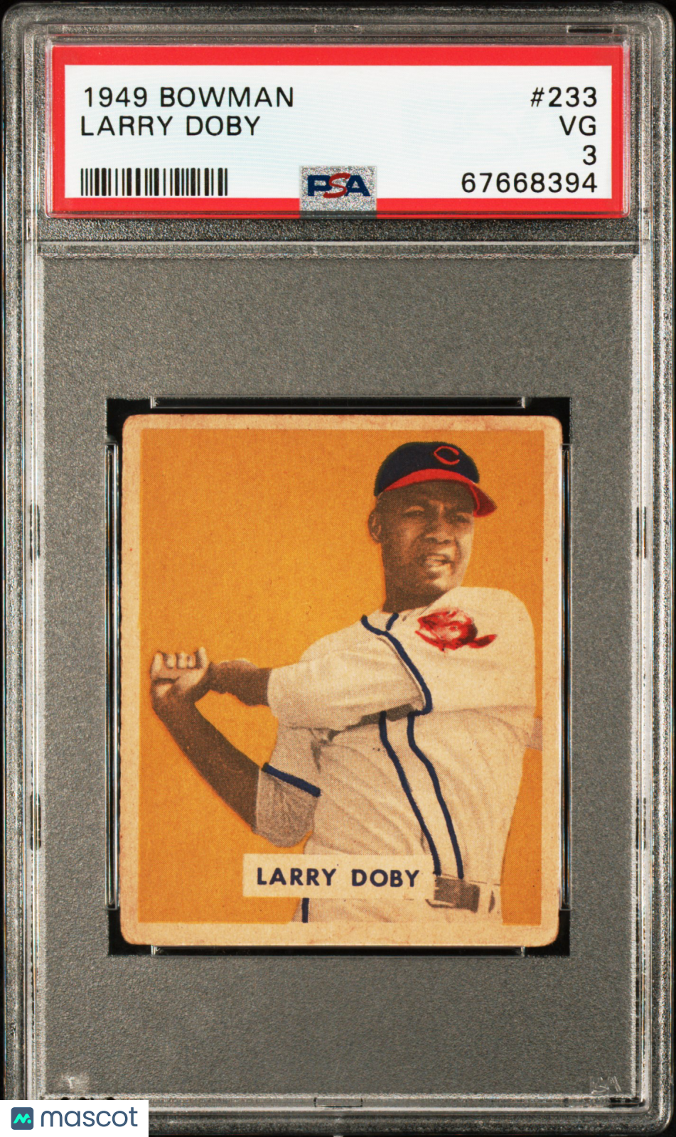 1949 Bowman Larry Doby #233 PSA 3