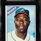 1966 Topps Hank Aaron #500 SGC 4
