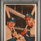 1958 Topps H. Aaron M. Mantle #418 W. S. Batting Foes PSA 4