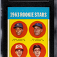1963 Topps Pete Rose #537 SGC 5