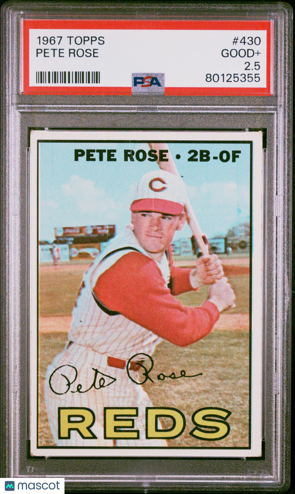 1967 Topps Pete Rose #430 PSA 2.5