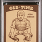 1974 Laughlin Old-Time Black Stars Josh Gibson #8 PSA 7