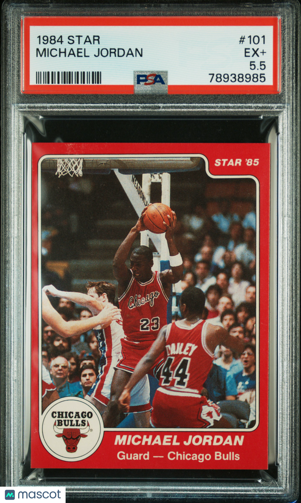 1984 Star Michael Jordan #101 PSA 5.5