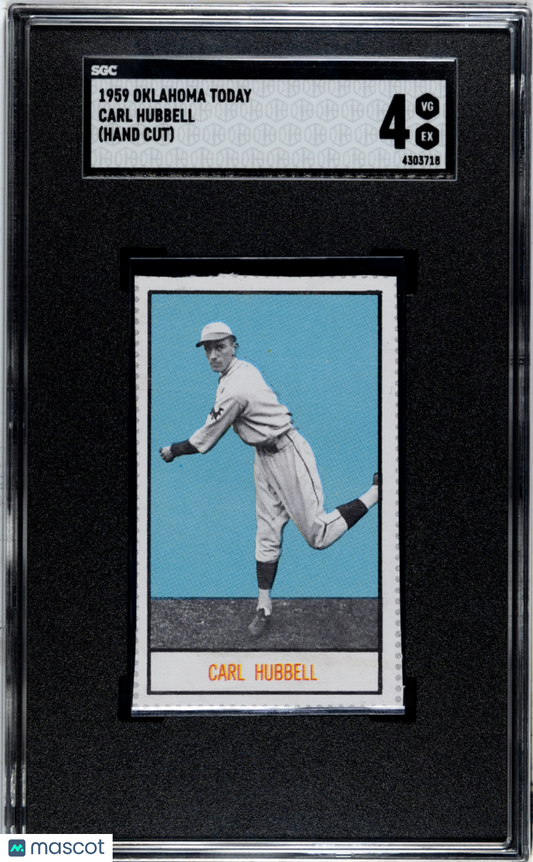 1959 Oklahoma Today Carl Hubbell SGC 4