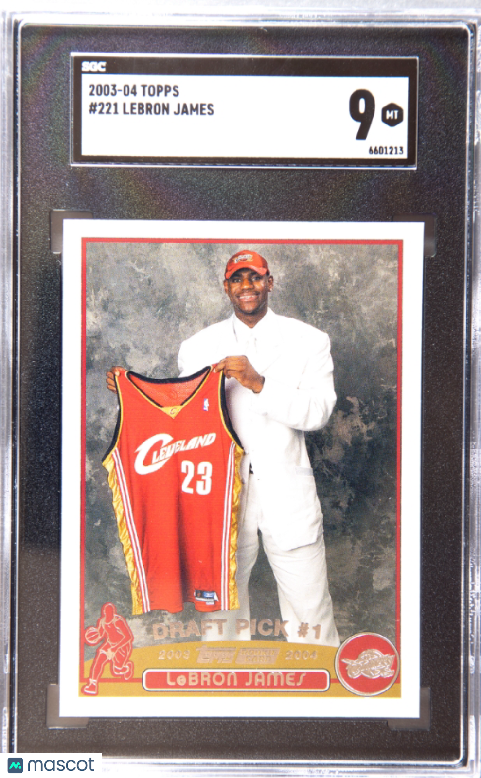 2003 Topps LeBron James #221 SGC 9