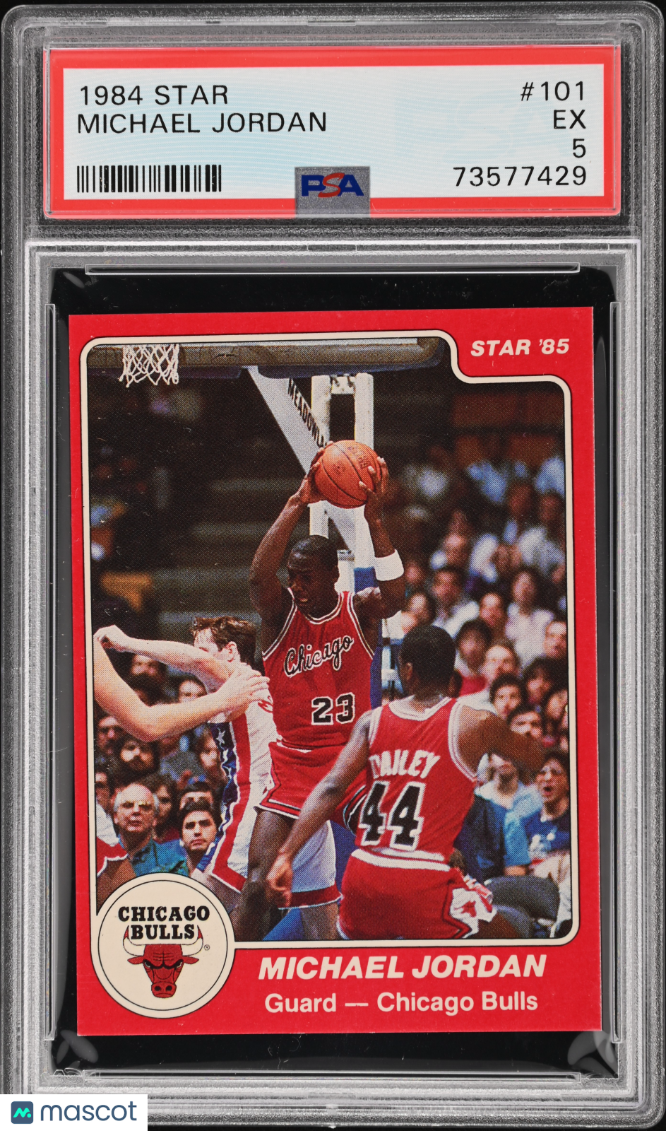 1984 Star Michael Jordan #101 PSA 5