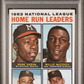 1964 Topps NL Home Run Leaders #9 PSA 5