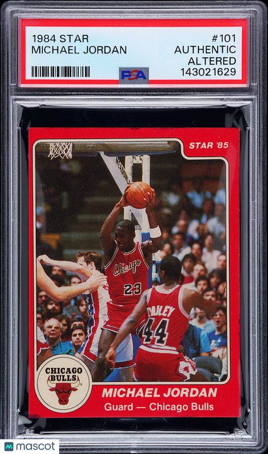 1984 Star Michael Jordan #101 PSA A