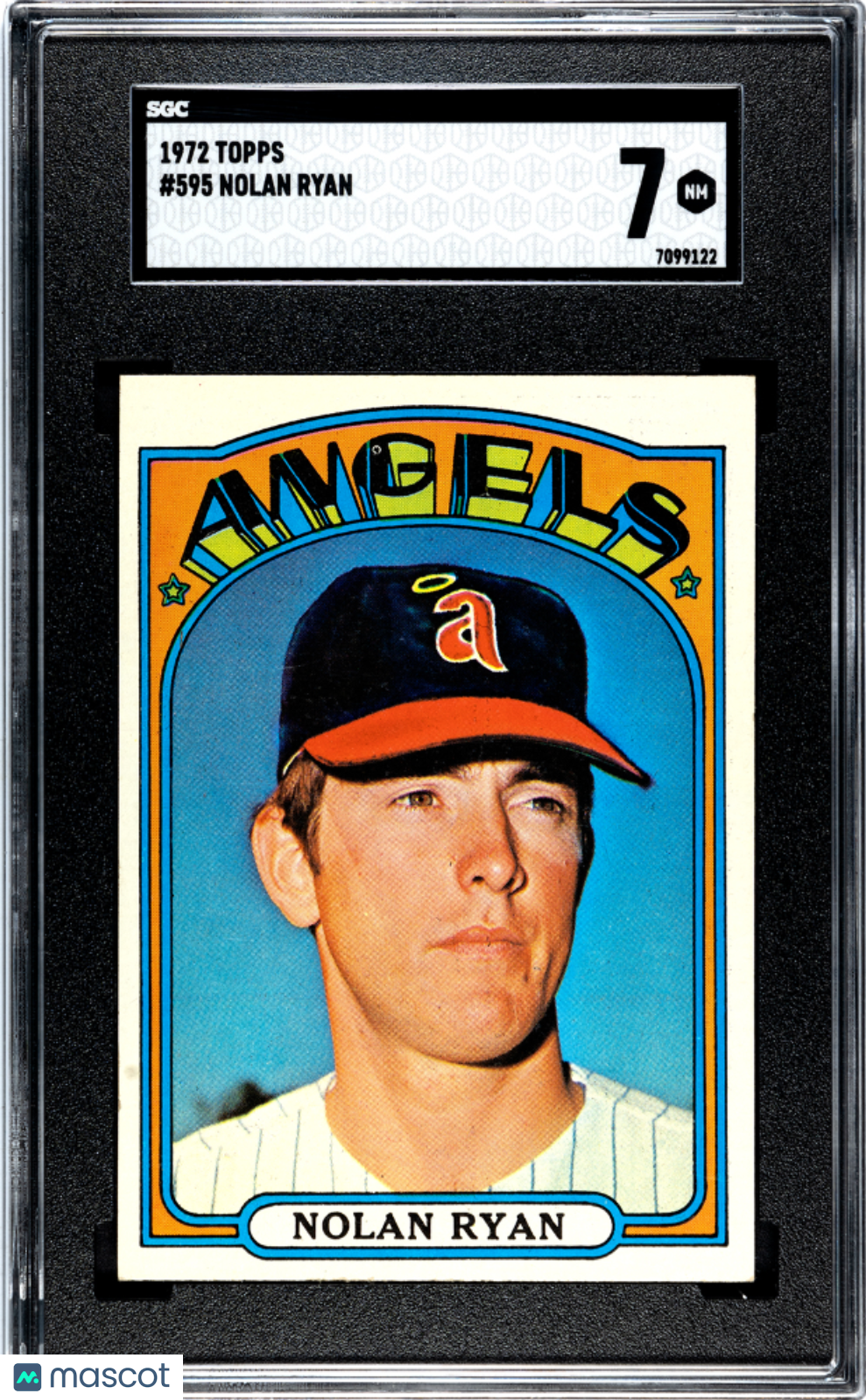 1972 Topps Nolan Ryan #595 SGC 7