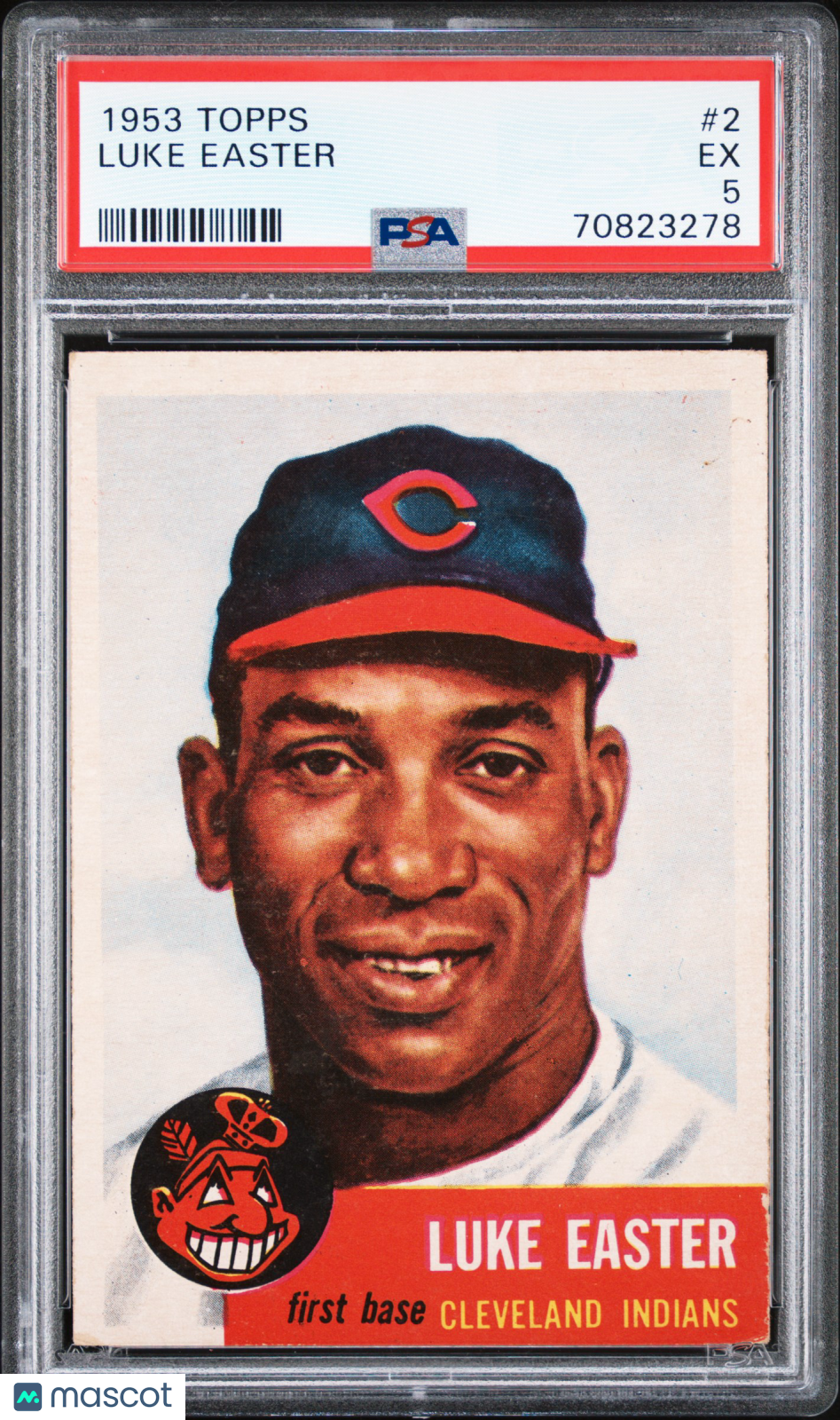 1953 Topps Luke Easter #2 PSA 5