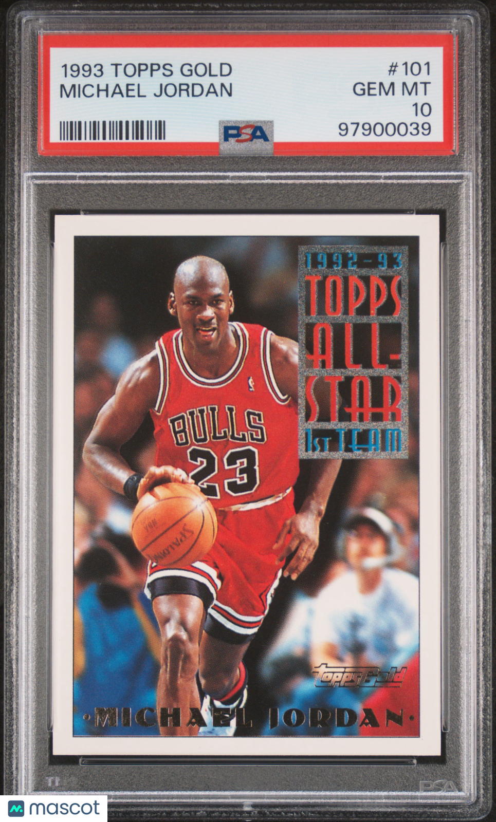 1993 Topps Gold Michael Jordan #101 PSA 10