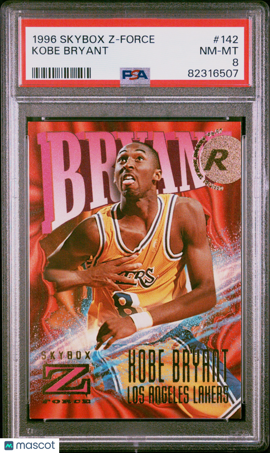 1996 Skybox Z-Force Kobe Bryant #142 PSA 8