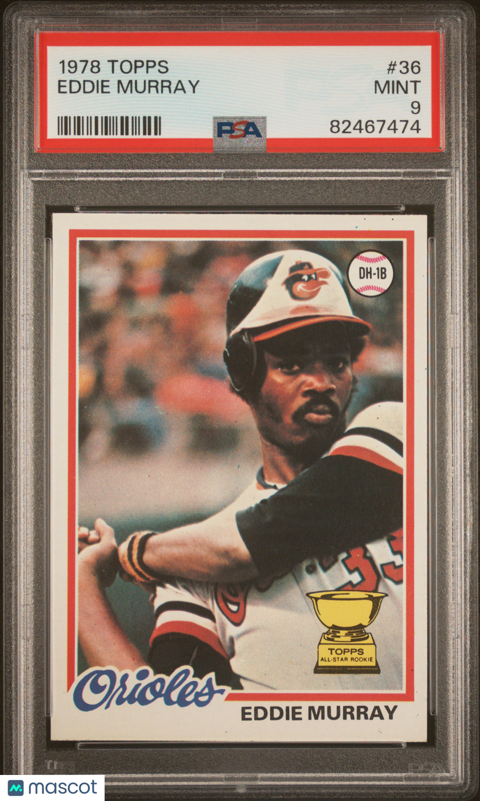 1978 Topps Eddie Murray #36 PSA 9