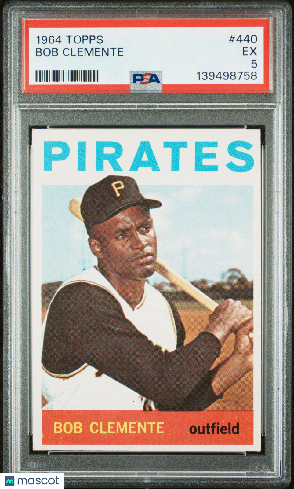1964 Topps Bob Clemente #440 PSA 5