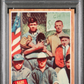 1962 Topps Babe As A Boy #135 Green Tint PSA 8