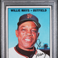 1967 Topps Willie Mays #200 ST PSA 8