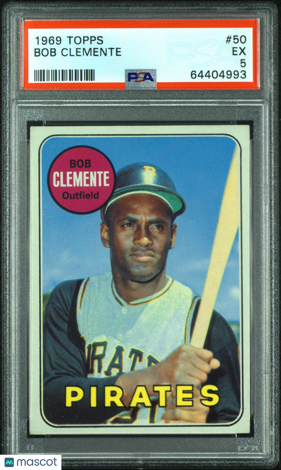 1969 Topps Bob Clemente #50 PSA 5