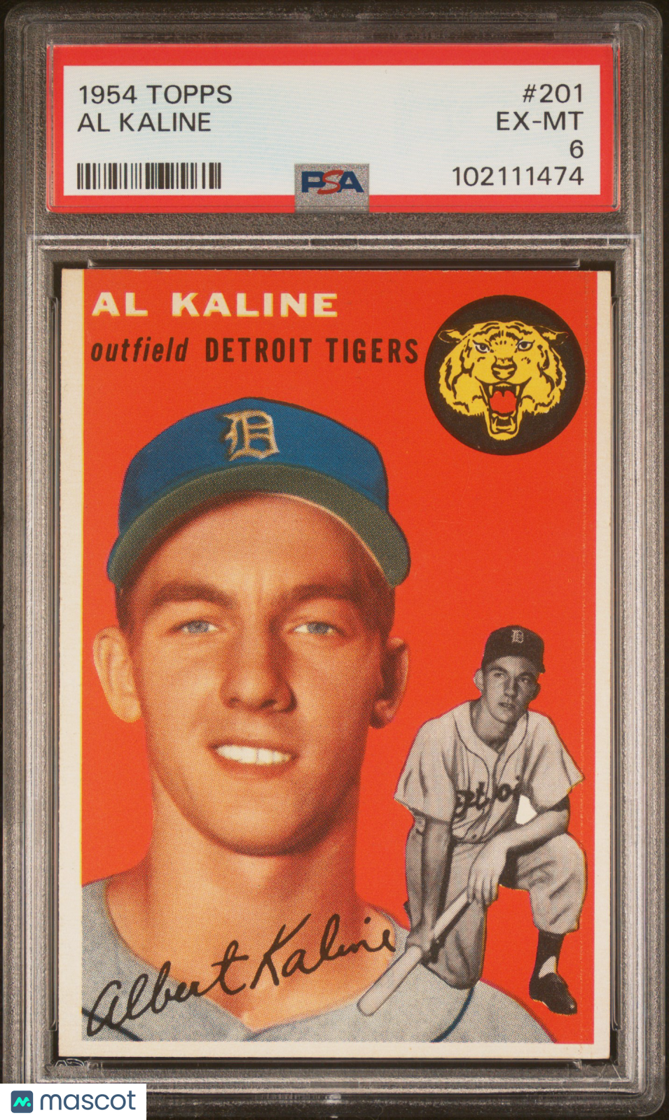1954 Topps Al Kaline #201 PSA 6
