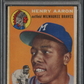 1954 Topps Henry Aaron #128 PSA 3.5