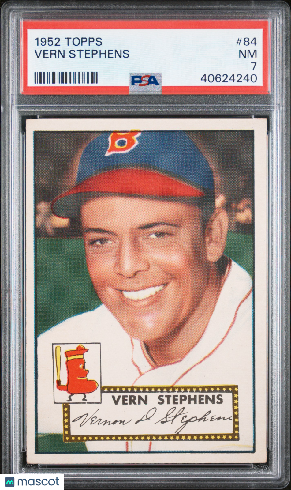 1952 Topps Vern Stephens #84 PSA 7