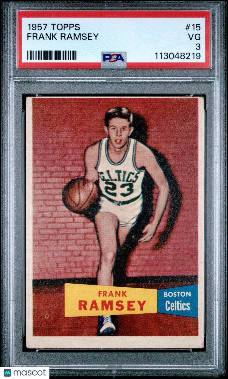1957 Topps Frank Ramsey #15 PSA 3