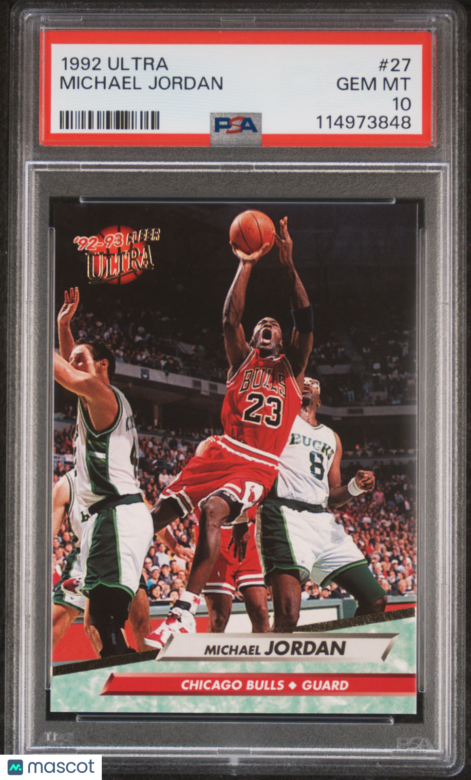 1992 Ultra Michael Jordan #27 PSA 10