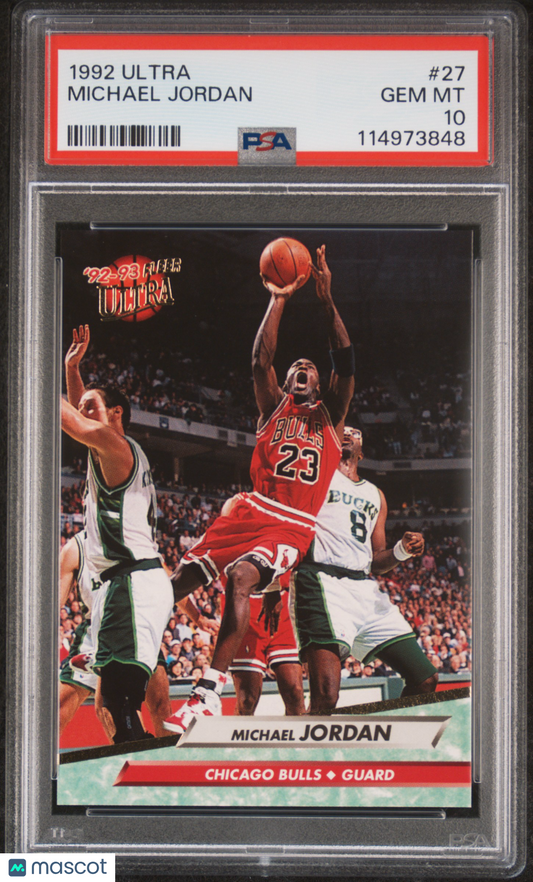 1992 Ultra Michael Jordan #27 PSA 10