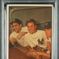 1953 Bowman Color Mantle Bauer Berra #44 PSA 2