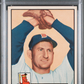 1952 Topps Ray Scarborough #43 Black Back PSA 7