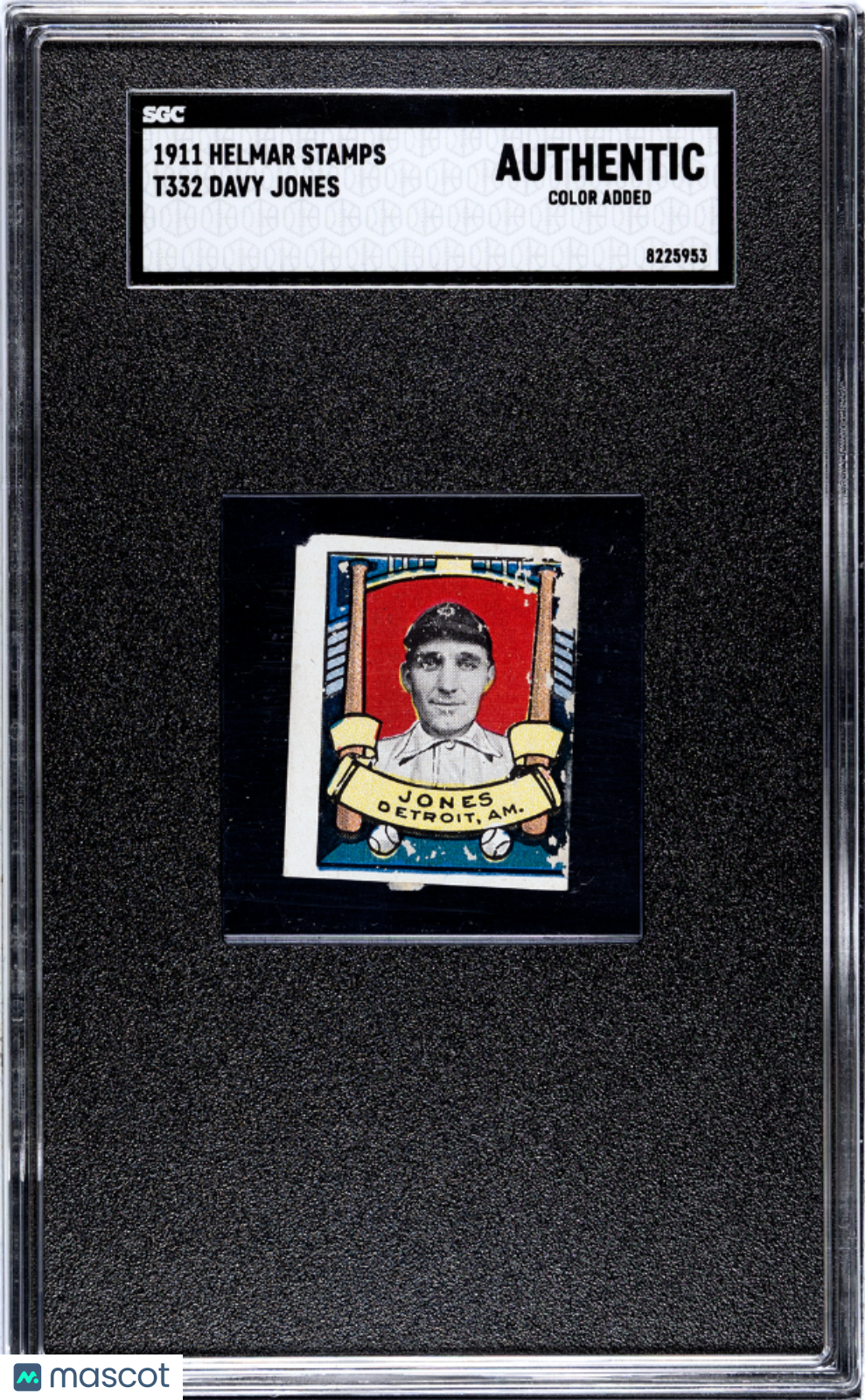 1911 Helmar Stamps (T332) Davy Jones SGC A