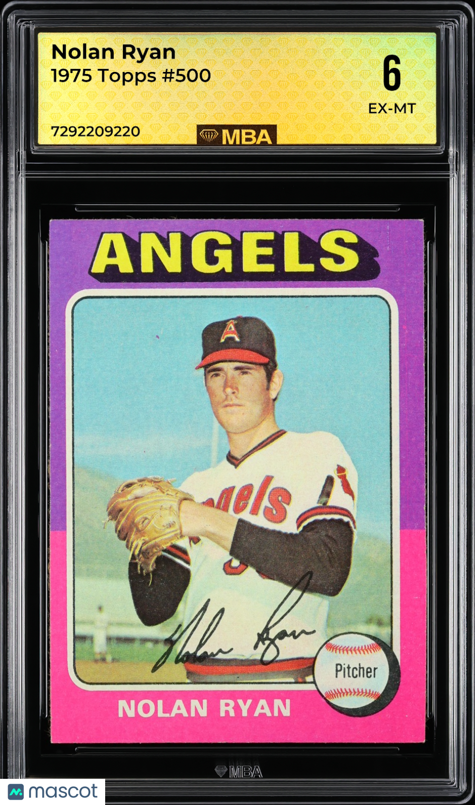 1975 Topps Nolan Ryan #500 MBA 6
