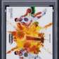 2024 Panini Prizm Black Color Blast Duals Curry Thompson #17 PSA 10