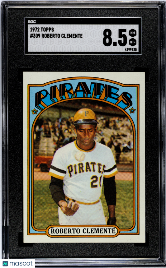 1972 Topps Roberto Clemente #309 SGC 8.5
