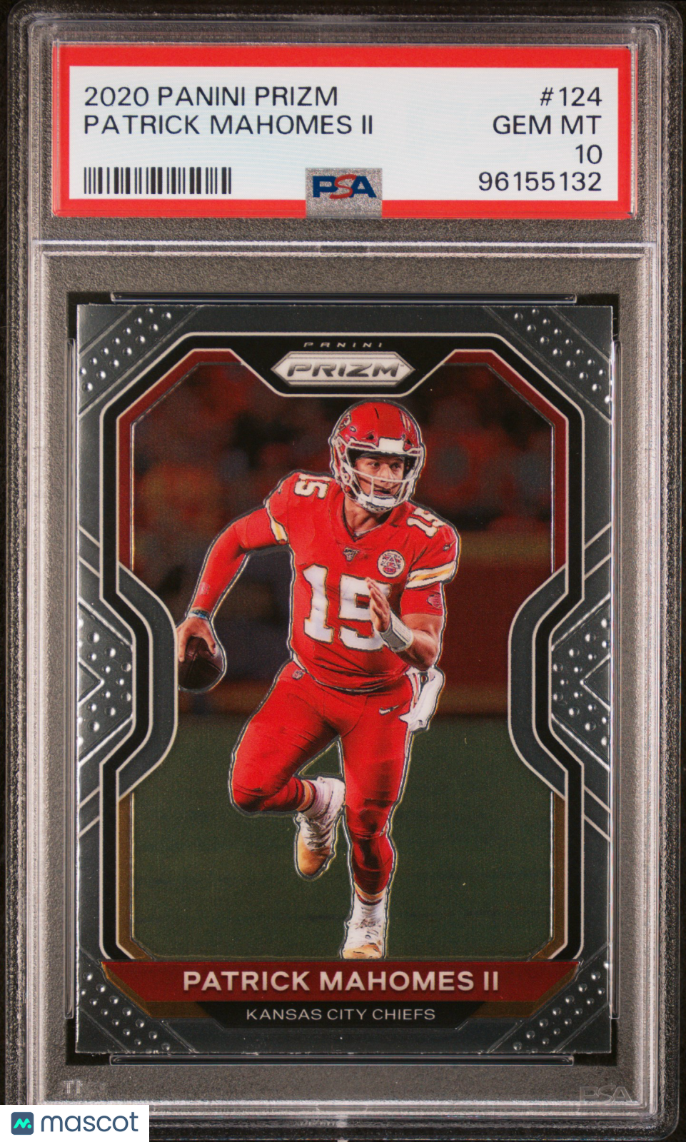 2020 Panini Prizm Patrick Mahomes II #124 PSA 10