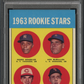 1963 Topps 1963 Rookie Stars #537 PSA 8