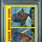 1967 Topps A. L. Rookies #569 R. Carew H. Allen PSA 8