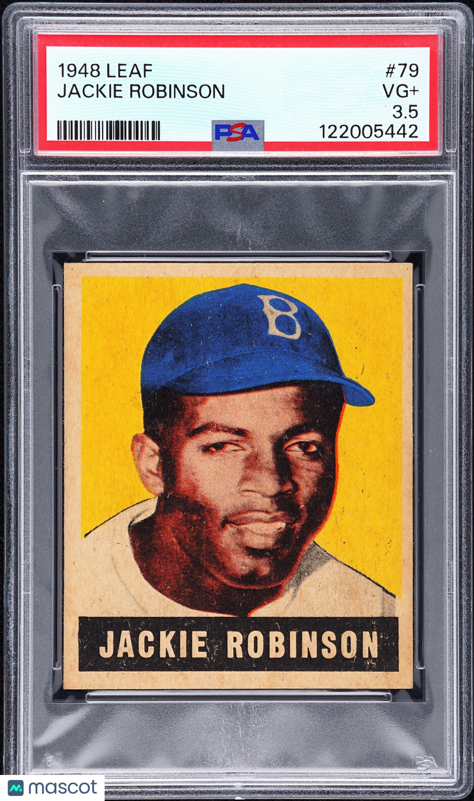 1948 Leaf Jackie Robinson #79 PSA 3.5