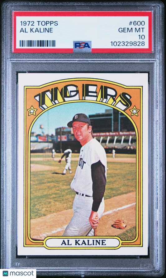 1972 Topps Al Kaline #600 PSA 10